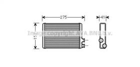 Радиатор печки AVA Quality Cooling cna6305
