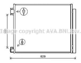 Радиатор кондиционера AVA Quality Cooling dn5422d