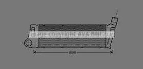 Інтеркулер AVA Quality Cooling rta4316