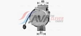Компрессор кондиционера AVA Quality Cooling hdak322