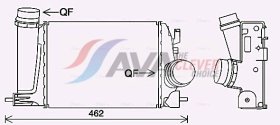 Інтеркулер AVA Quality Cooling dn4451