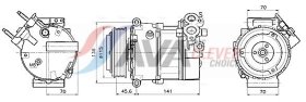 Компрессор кондиционера AVA Quality Cooling auak354