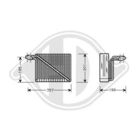 Испаритель кондиционера Diederichs dcv1007