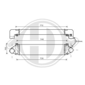 Интеркулер Diederichs dca1141