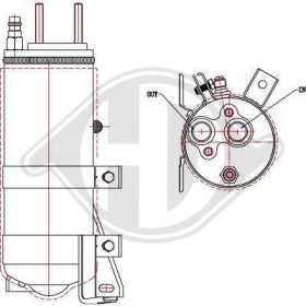 Осушитель кондиционера Diederichs dct1101