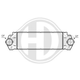 Интеркулер Diederichs dca1076