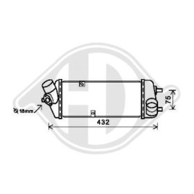 Интеркулер Diederichs dca1064