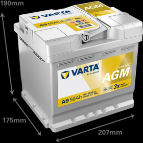 Акумулятор Varta 550901054k262