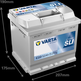 Акумулятор Varta 552400047k262