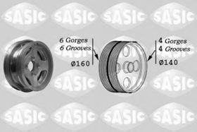 Шків колінчастого вала Sasic 2156037