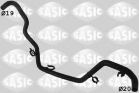 Патрубок радиатора системы охлаждения двигателя Sasic 3404097