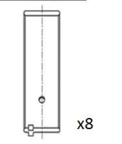 Шатунные вкладыши Fai bb2079050