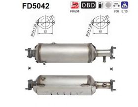 Сажевый фильтр AS FD5042