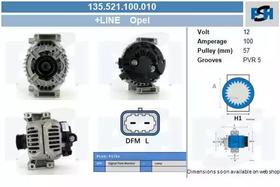 Генератор CV PSH 135521100010