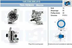 Генератор CV PSH 145536090415
