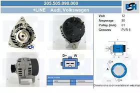 Генератор CV PSH 205505090000