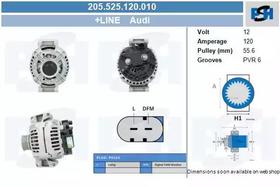Генератор CV PSH 205525120010