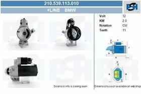 Стартер CV PSH 210539113010