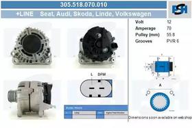 Генератор CV PSH 305518070010
