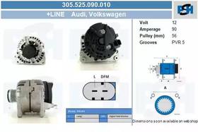 Генератор CV PSH 305525090010