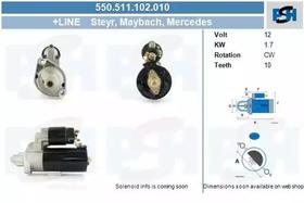 Стартер CV PSH 550511102010