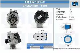 Генератор CV PSH 595592120500