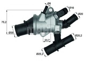 Термостат Mahle TI 162 88