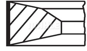 Комплект поршневых колец Mahle 022 12 N0