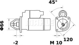 Стартер Mahle MS 112
