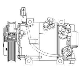 Компрессор кондиционера Mahle acp629000p