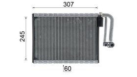 Испаритель кондиционера Mahle ae104000p