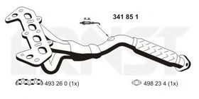 Випускний колектор Ernst 341851