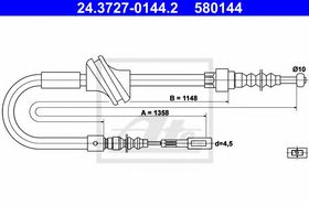 Трос ручного гальма ATE 24.3727-0144.2