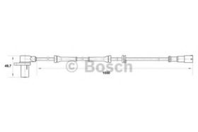 Датчик ABS Bosch 0 265 006 414