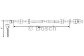 Датчик ABS Bosch 0 265 007 510