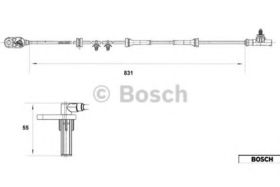 Датчик ABS Bosch 0 265 007 559