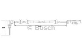 Датчик ABS Bosch 0 265 007 610