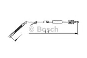 Трос ручного гальма Bosch 1 987 477 126