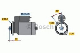 Стартер Bosch 0 001 121 024