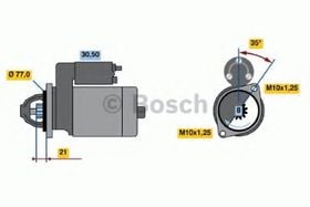 Стартер Bosch 0 986 012 301