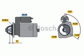 Стартер Bosch 0 986 017 240