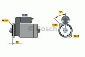 Стартер Bosch 0 986 020 260