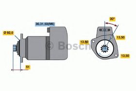 Стартер Bosch 0 986 018 420