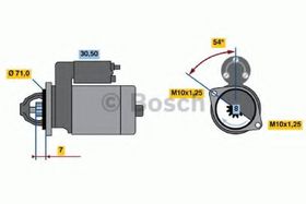 Стартер Bosch 0 986 018 561
