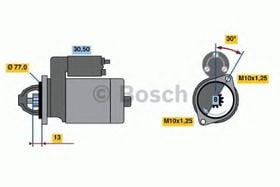 Стартер Bosch 0 986 020 411