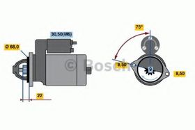Стартер Bosch 0 986 020 870