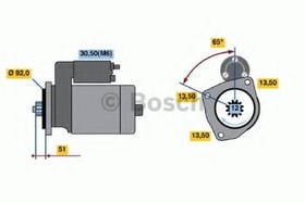Стартер Bosch 0 986 021 480