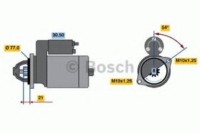 Стартер Bosch 0 986 022 591