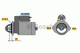 Стартер Bosch 0 986 022 710