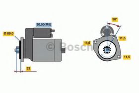 Стартер Bosch 0 986 022 940